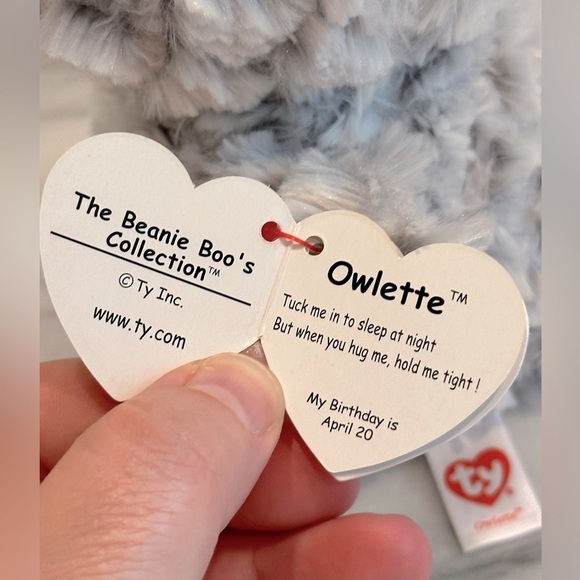 Ty Beanie Boos Owlette Plush Toy - Picture 6 of 7